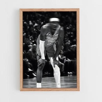 ap-shai gilgeous-alexander-4 cadre Bois clair