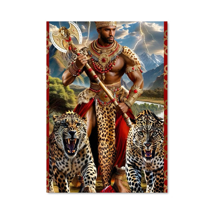 Poster Le Roi des Félins