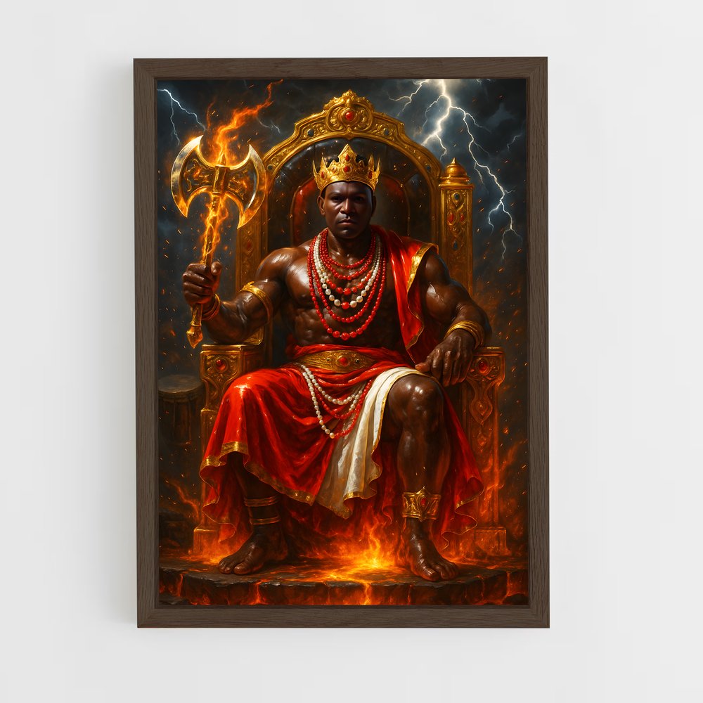 ap-shango-4 cadre Bois foncé