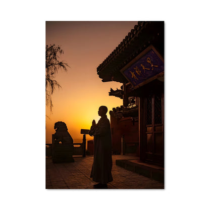 Poster Méditation au Crépuscule