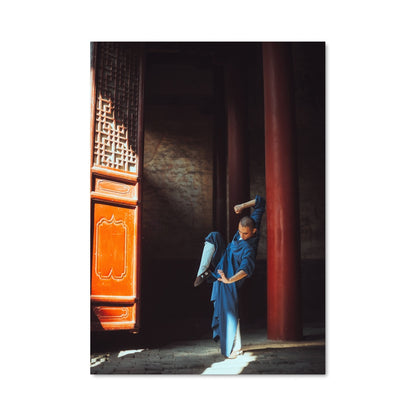 Poster Le Moine en Bleu