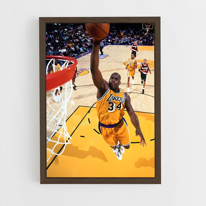 ap-shaquille o'neal-6 cadre Bois foncé