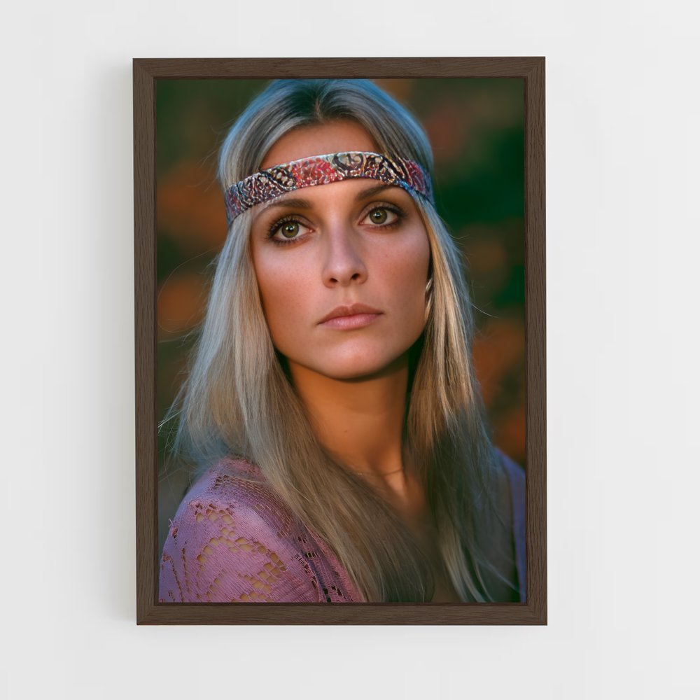 ap-sharon tate-2 cadre Bois foncé