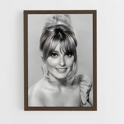 ap-sharon tate-7 cadre Bois foncé