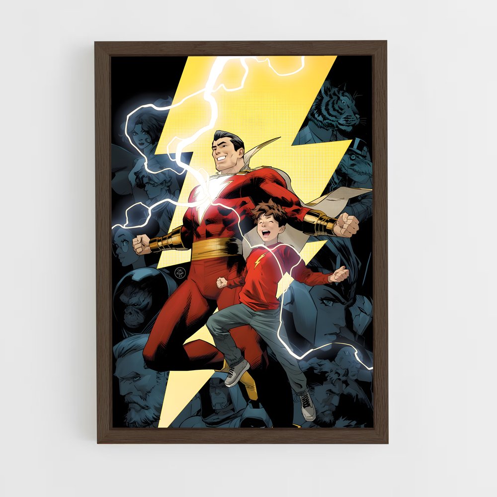 ap-shazam-3 cadre Bois foncé
