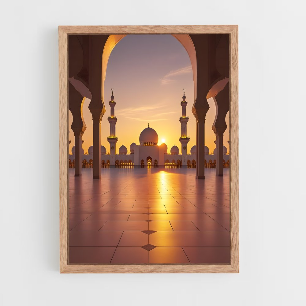 ap-sheikh zayed mosque-1 cadre Bois clair