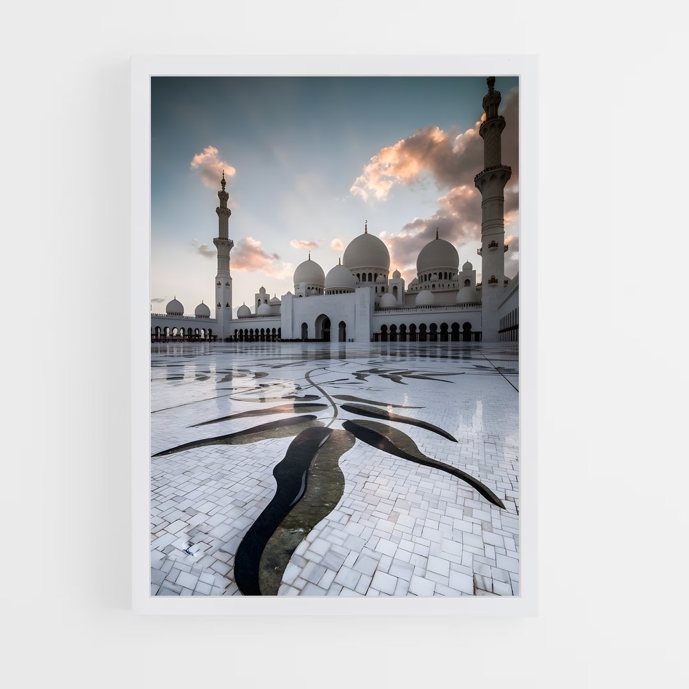 ap-sheikh zayed mosque-5 cadre Blanc