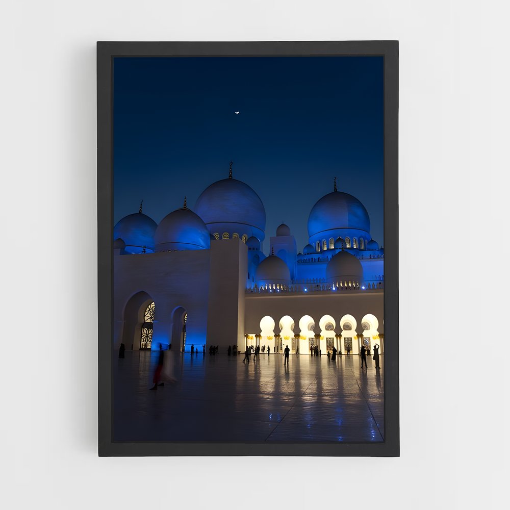 ap-sheikh zayed mosque-7 cadre Noir