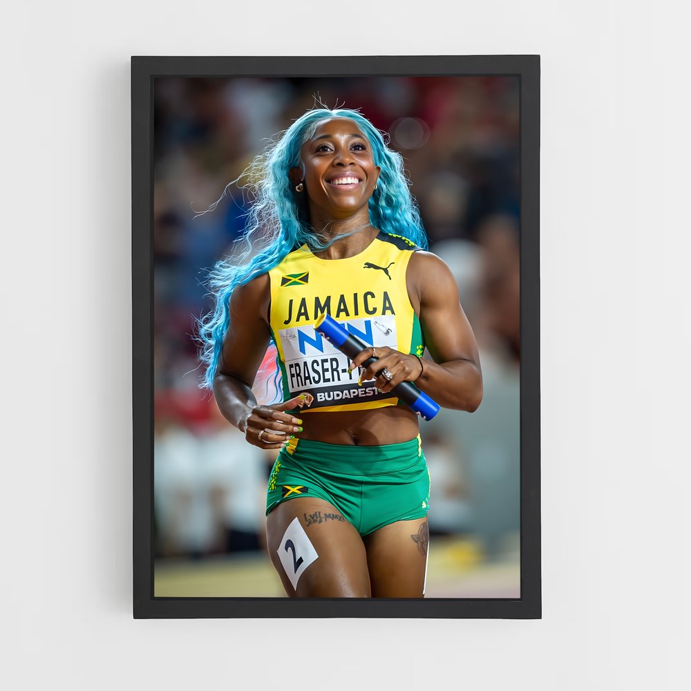 ap-shelly-ann fraser-pryce-6 cadre Noir