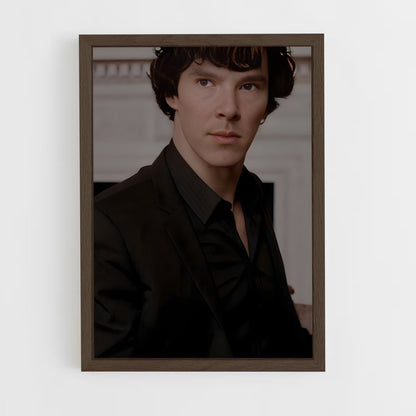 ap-sherlock holmes-3 cadre Bois foncé