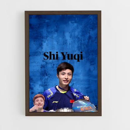 ap-shi yuqi-2 cadre Bois foncé