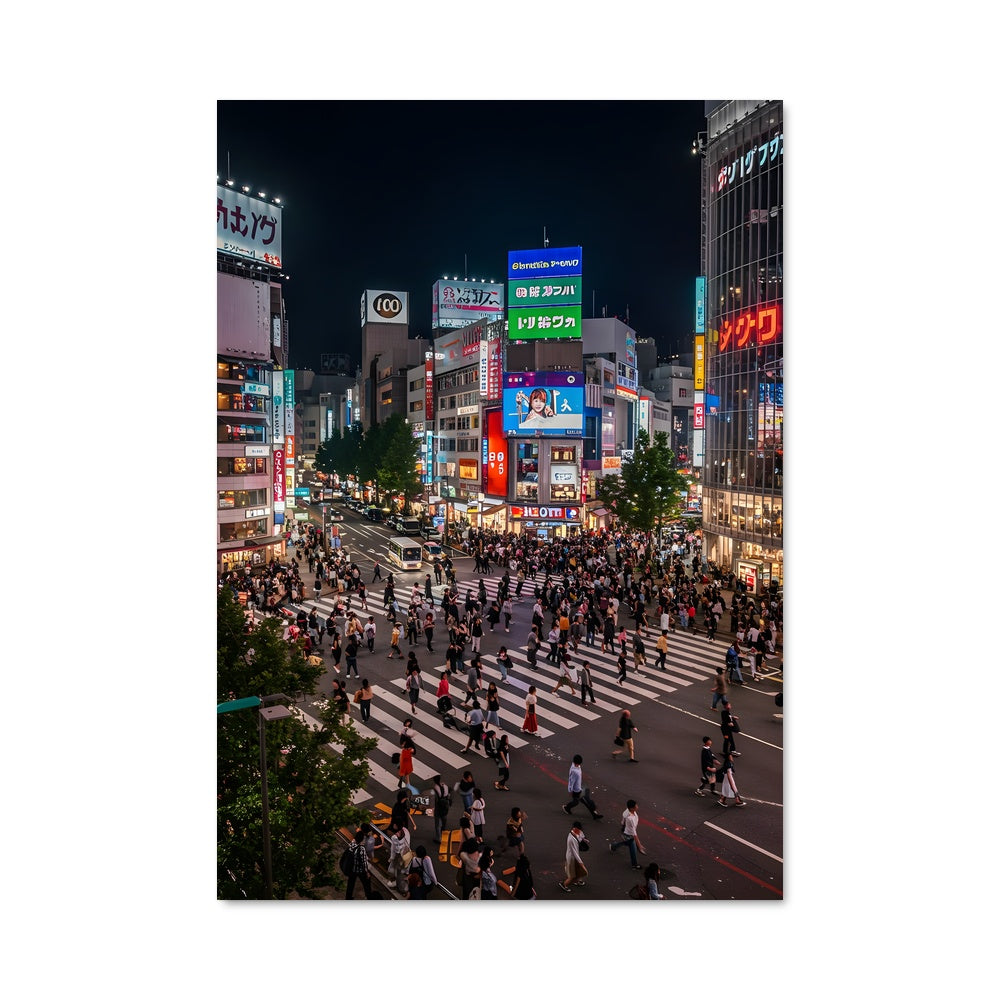 Poster Shibuya crossing 88342