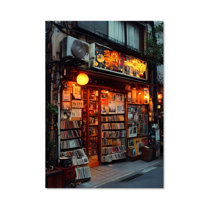 Poster Librairie Shibuya