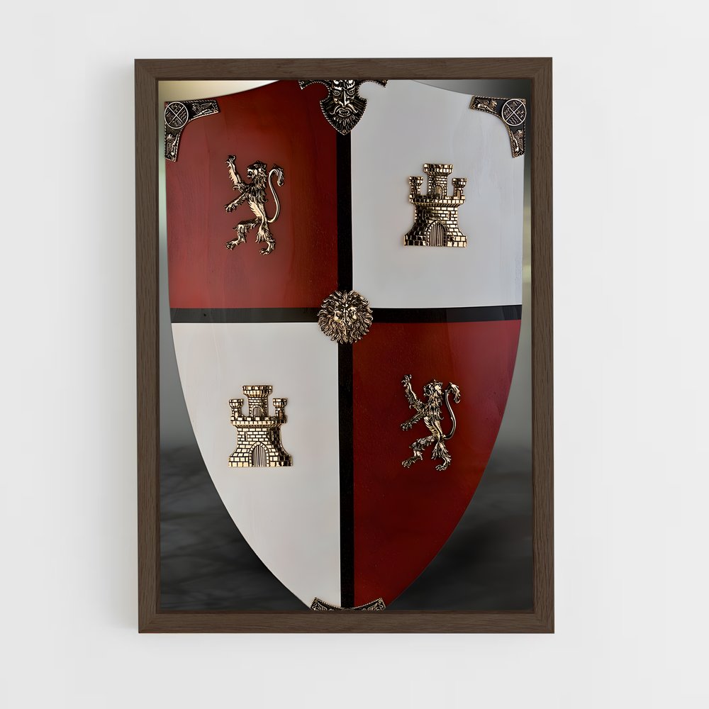ap-shield-3 cadre Bois foncé