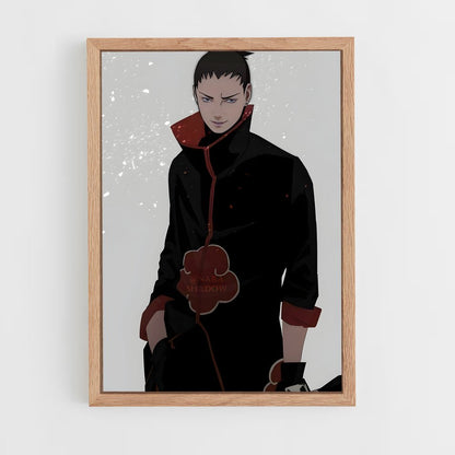 ap-shikamaru nara-6 cadre Bois clair