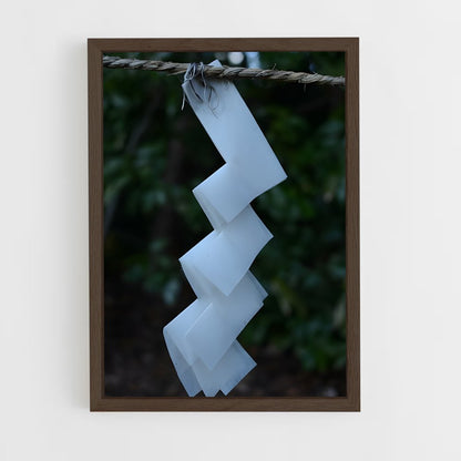 ap-shimenawa rope-4 cadre Bois foncé