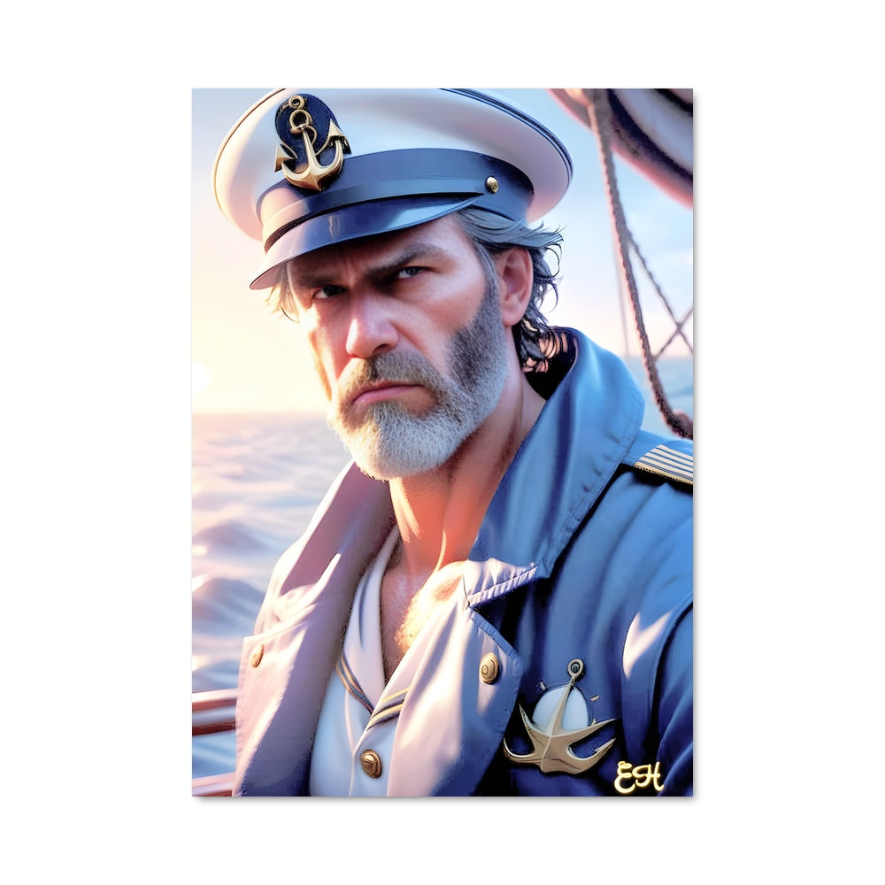 Poster Ship captain 5252