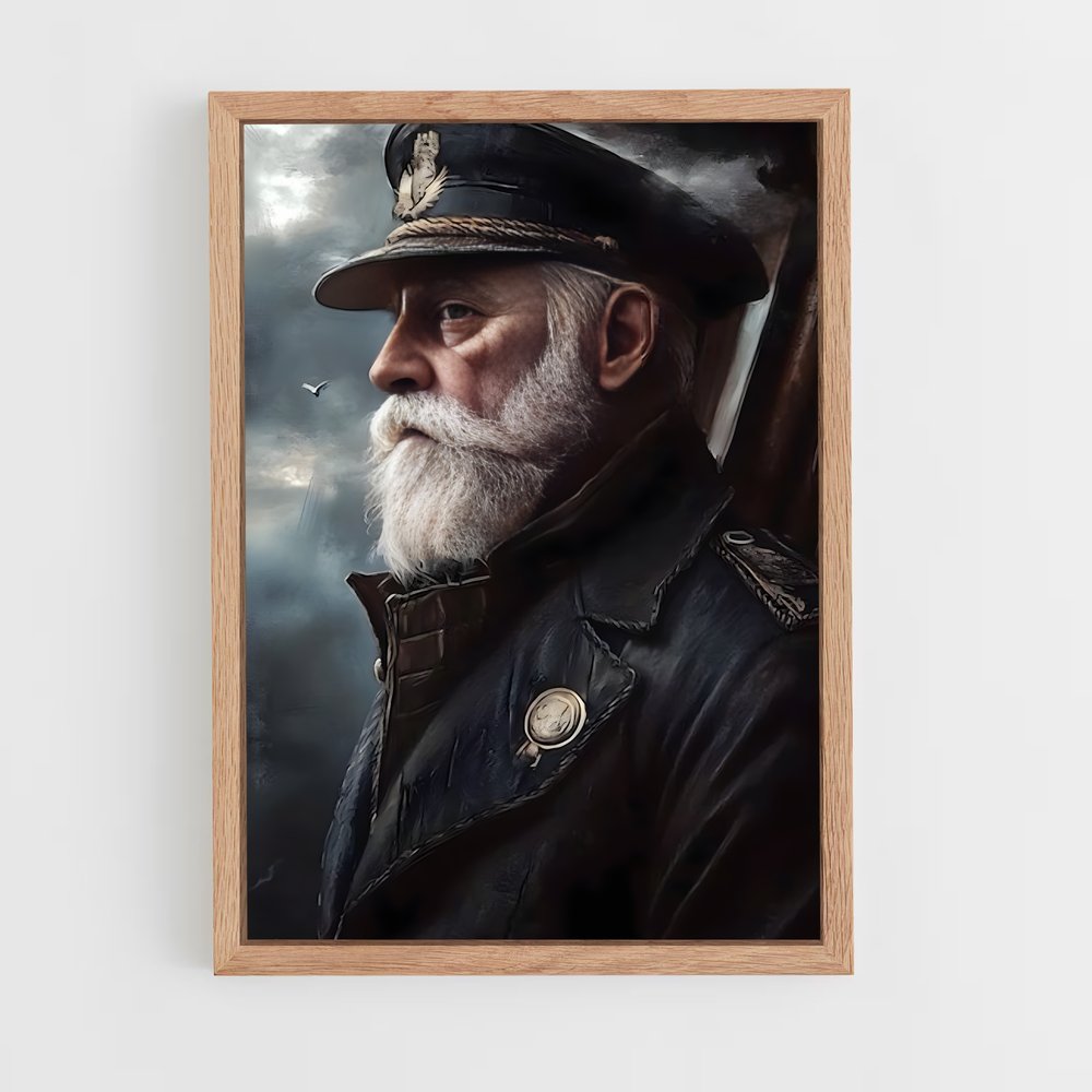 ap-ship captain-1 cadre Bois clair