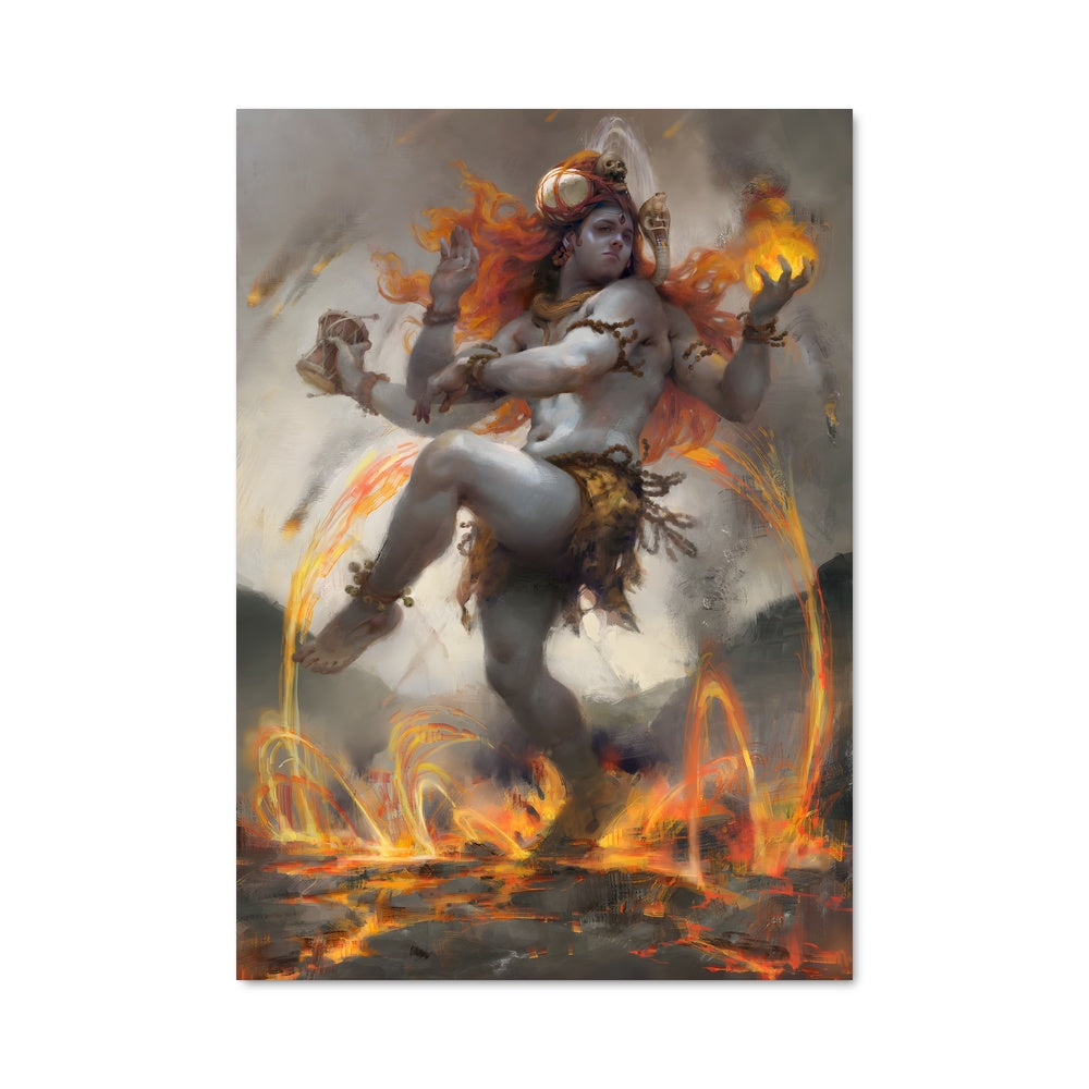 Poster Danse de Flamme