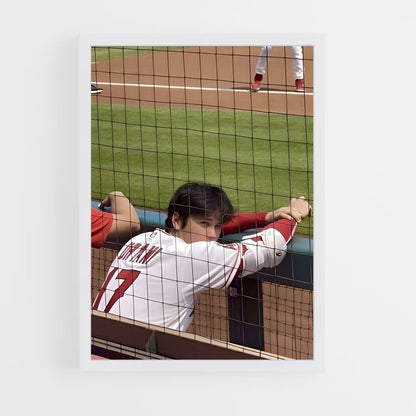 ap-shohei ohtani-3 cadre Blanc