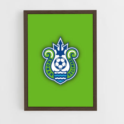 ap-shonan bellmare-3 cadre Bois foncé