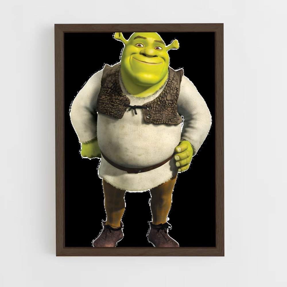 ap-shrek-1 cadre Bois foncé