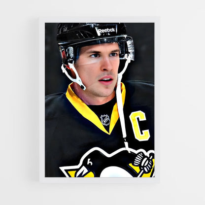 ap-sidney crosby-1 cadre Blanc