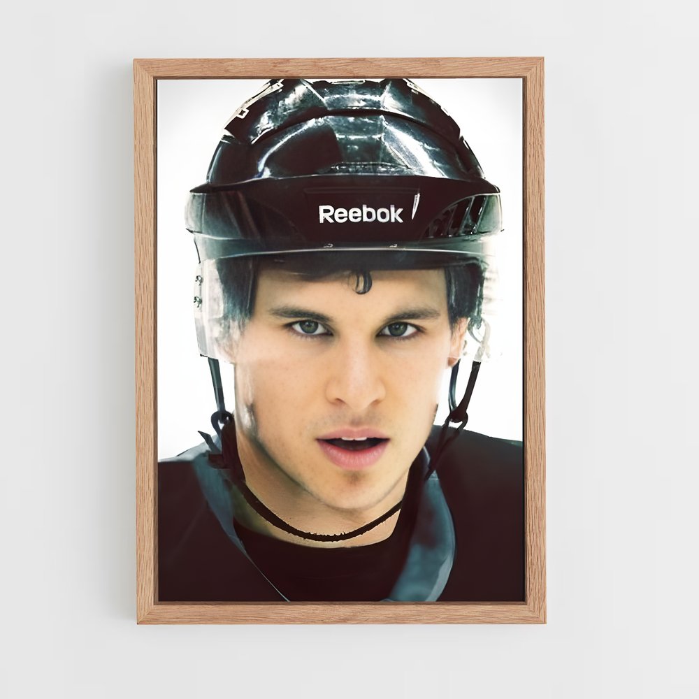 ap-sidney crosby-4 cadre Bois clair