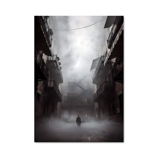 Poster L'Allée Brumeuse
