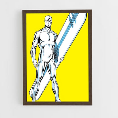 ap-silver surfer-6 cadre Bois foncé