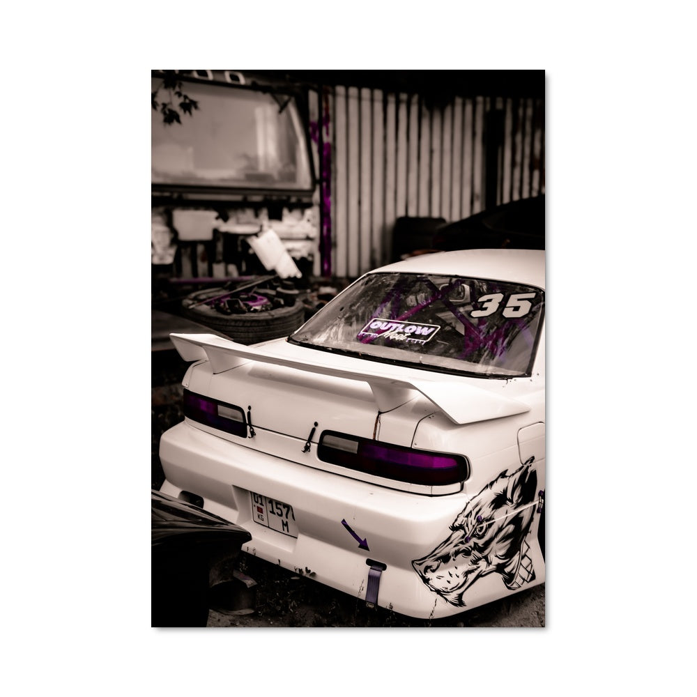 Poster Purple Drift