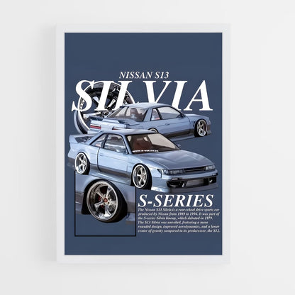 ap-silvia s13-6 cadre Blanc