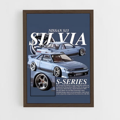 ap-silvia s13-6 cadre Bois foncé