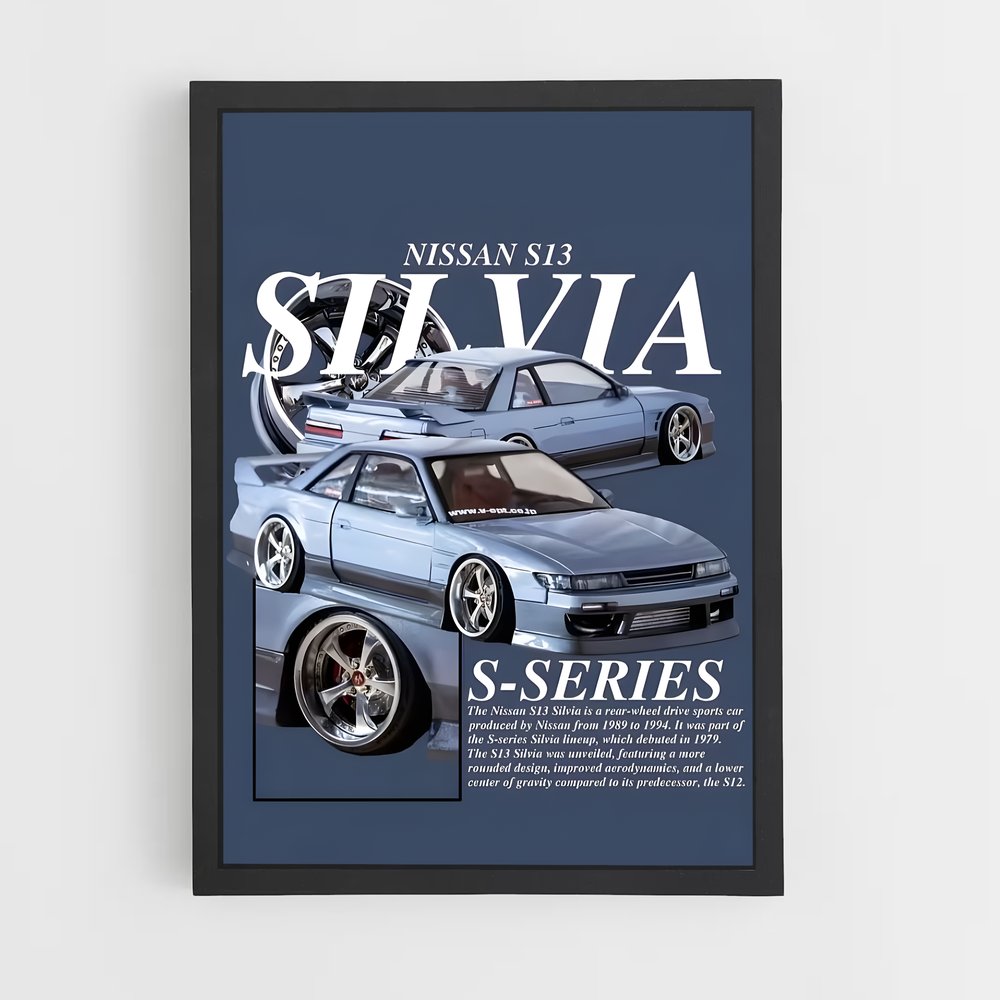 ap-silvia s13-6 cadre Noir