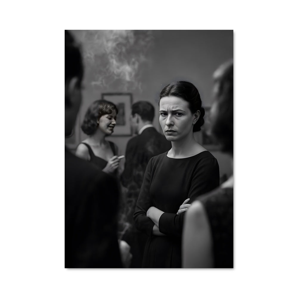 Poster La Femme en Noir