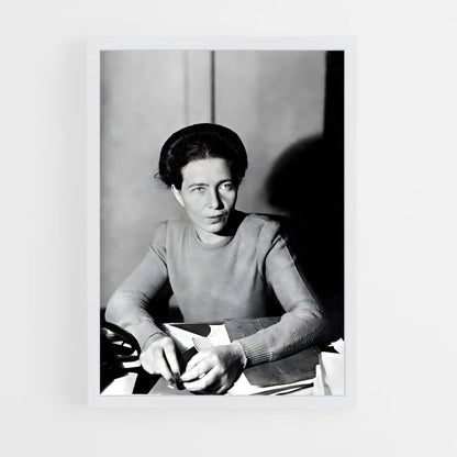 ap-simone de beauvoir-1 cadre Blanc