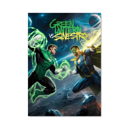 Poster Sinestro et la Lanterne Verte