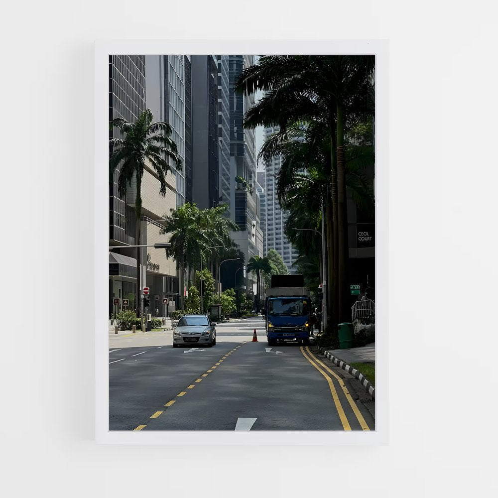 ap-singapore city-6 cadre Blanc