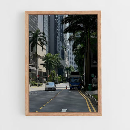 ap-singapore city-6 cadre Bois clair