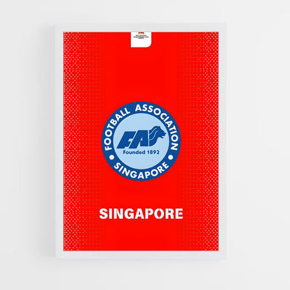 ap-singapore national football team-2 cadre Blanc