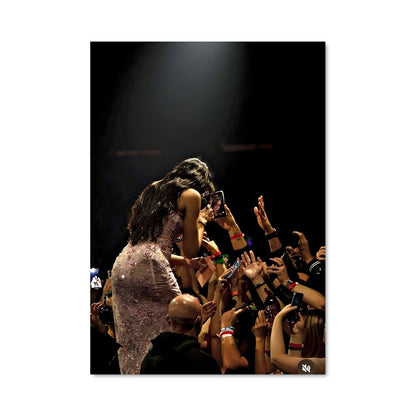 Poster Star en Rose