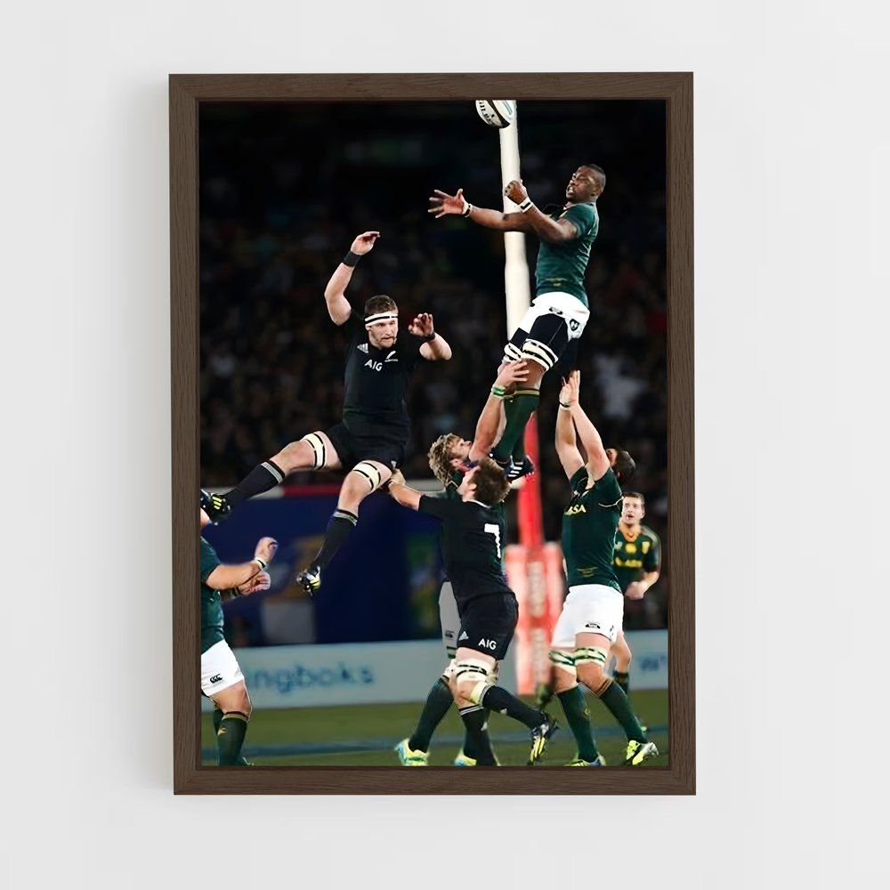 ap-siya kolisi-7 cadre Bois foncé