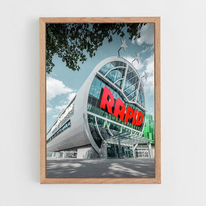 ap-sk rapid wien-2 cadre Bois clair