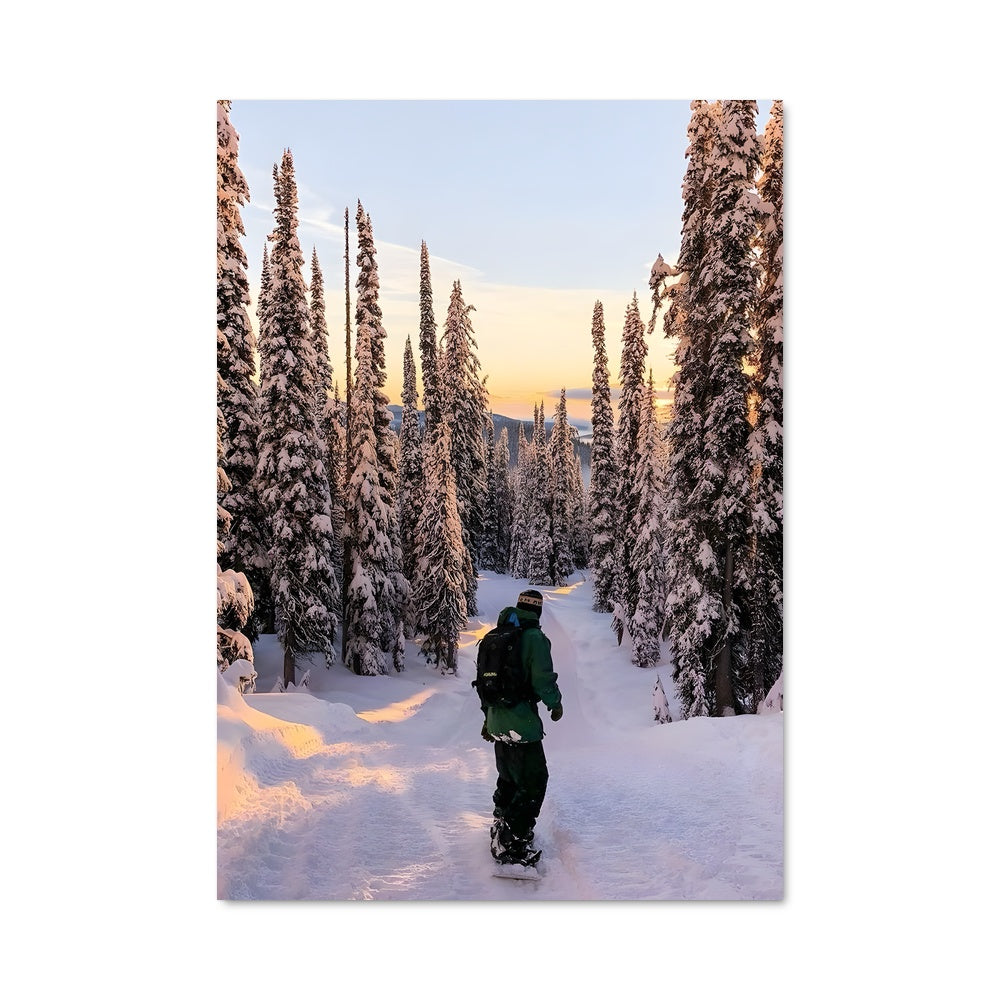 Poster Évasion en Neige