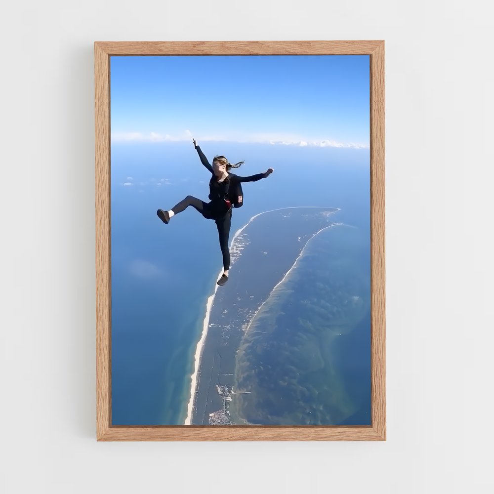 ap-skydiving-3 cadre Bois clair
