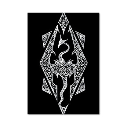 Poster Tatouage Nordique