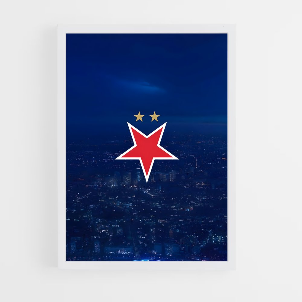 ap-slavia prague-1 cadre Blanc