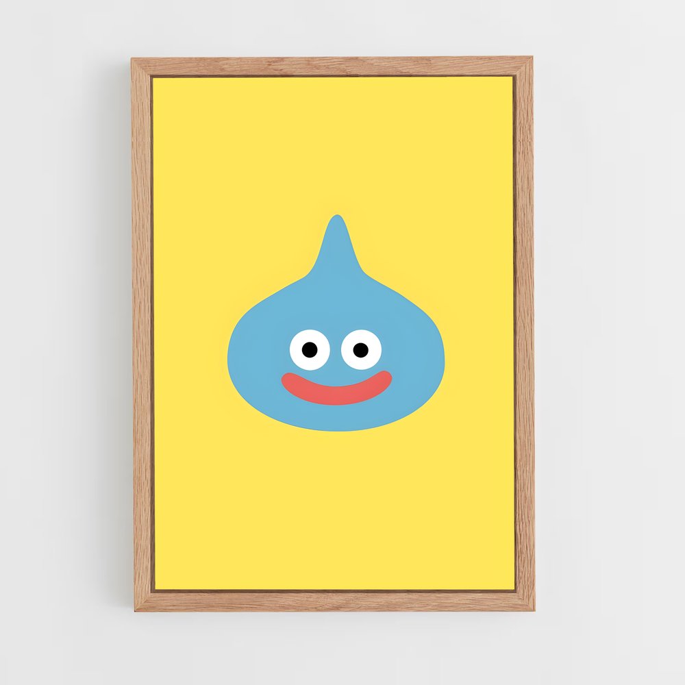ap-slime dragon quest-1 cadre Bois clair