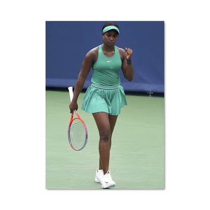 Poster Serena à Wimbledon