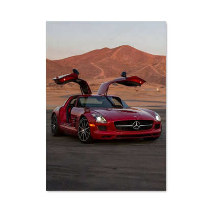 Poster Rouge Racing